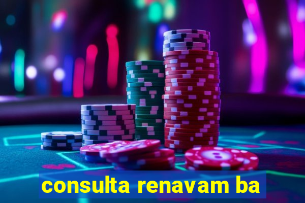 consulta renavam ba